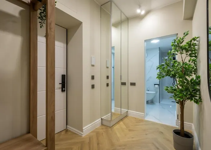 Apartman Stylish Ruby 1br - Old Town Urban Oasis