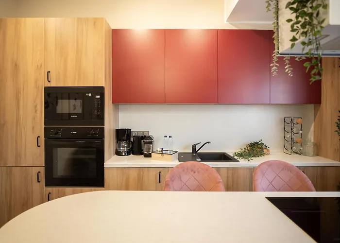 Stylish Ruby 1br - Old Town Urban Oasis Bucarest